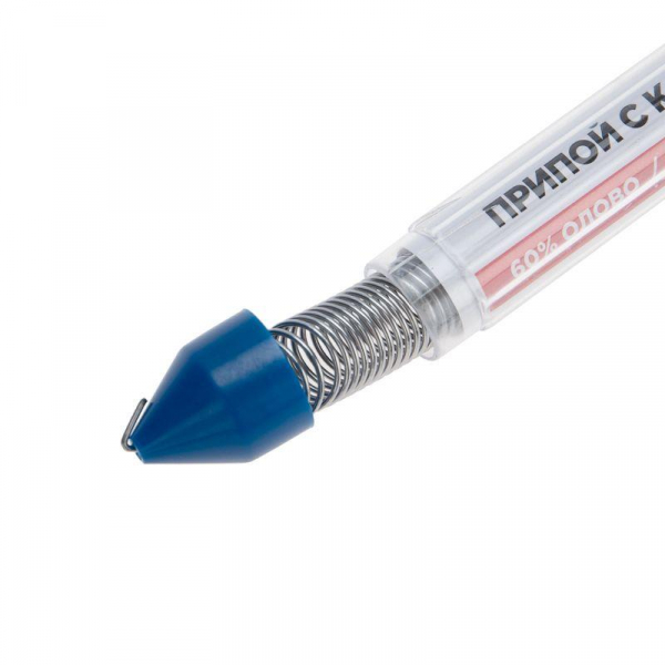 Припой с канифолью 20гр. d1.0мм (Sn60 Pb40 Flux 2.2%) REXANT 09-3103