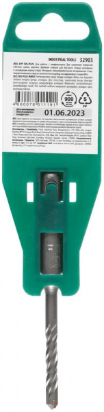 Бур по бетону SDS PLUS с двойн. резьбой 6х110мм FIT 32903