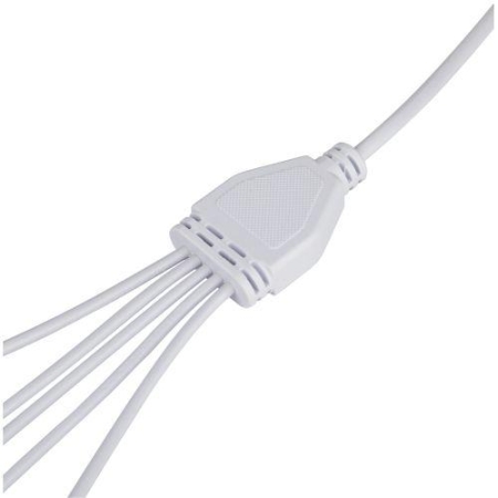 Разветвитель сетевой для фитолампы FITO 5х IEC C5 (3-pin) 2 м для подключения 5 светильников Эра Б0059055