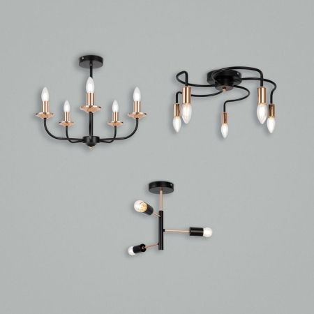 Светильник Matis 60Вт E27х3 IP20 потолочн. Freya FR4010CL-03GB