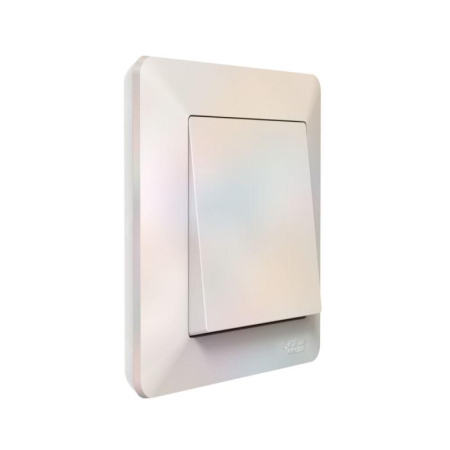 Рамка 1-м AtlasDesign Air жемчуж./дым. бел. SE ATN220401