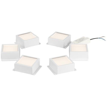 Светильник светодиодный SPO-646-3-4K-W6 36Вт 4000К 3420лм грильято 100х100 домино компл. 6 кубиков и драйвер бел. Эра Б0063062