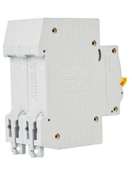 Выключатель автоматический модульный 2п B 6А 4.5кА ВА47-29 KARAT IEK MVA20-2-006-B
