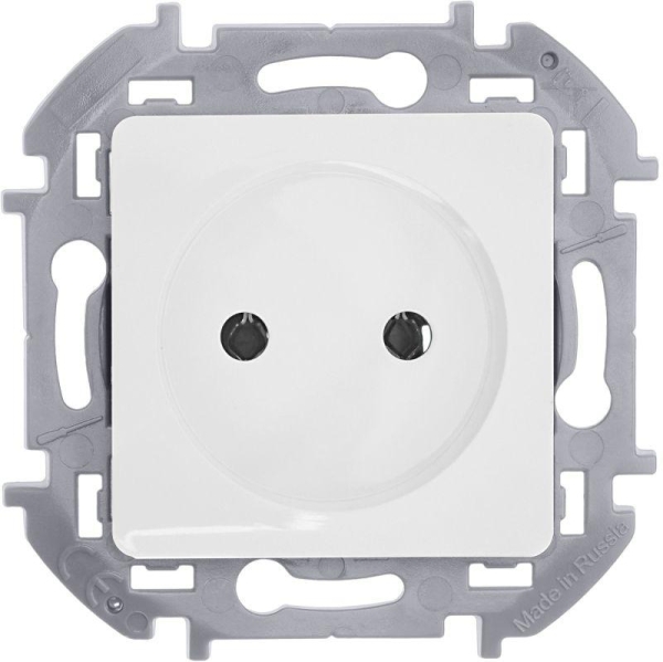 Розетка 1-м СП Inspiria 16А IP20 250В 2P механизм бел. IEK 673710