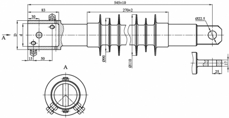 КСПКр на напряжение 3 кВ и нагрузку 70 и 120 кН - К