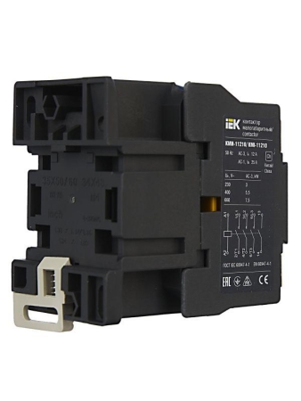 Контактор КМИ-11210 12А 24В/АС3 1НО KARAT IEK KKM11-012-024-10