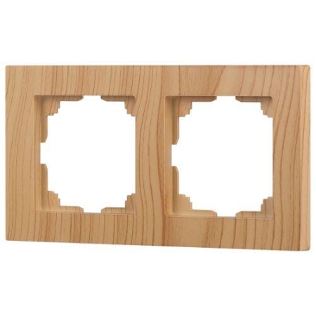 Рамка 2-м СП Accent 6-502-11 сосна Intro Б0063729