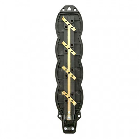 Колодка 4-м 16А IP44 2P+PE 230В с защ. крышками каучук Basic EKF RPS-020-16-230-44