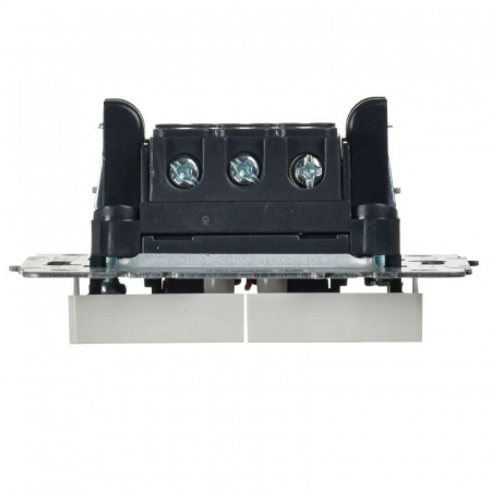 Выключатель проходной 2-кл. СП BRITE ВС10-2-6-БрБ 10А механизм бел. IEK BR-V22-0-10-K01