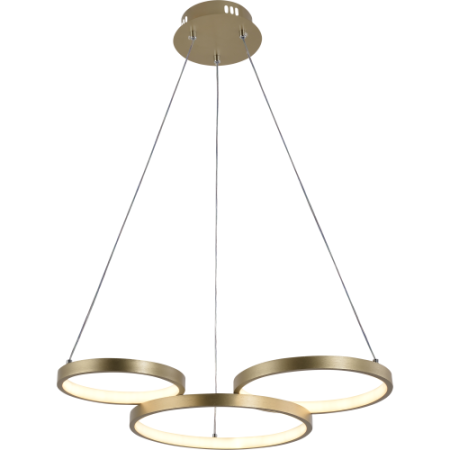 Светильник светодиодный Clara 6125-101 86Вт 3000К-6000К потолочн. с пультом модерн Rivoli Б0061835