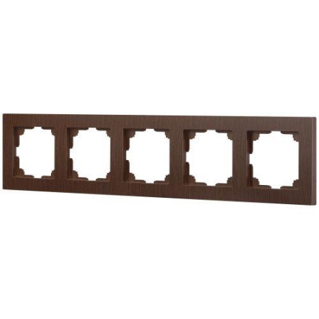 Рамка 5-м СП Accent 6-505-10 венге Intro Б0063741