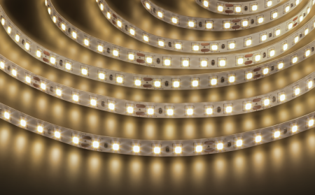 Лента светодиодная 95 307 NLS-2835WW120-9.6-IP20-24V (уп.5м) Navigator 95307