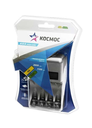 Устройство зарядное КОС 505 (без аккум.) 2.5ч (1-4 АА.ААА) Космос KOC505