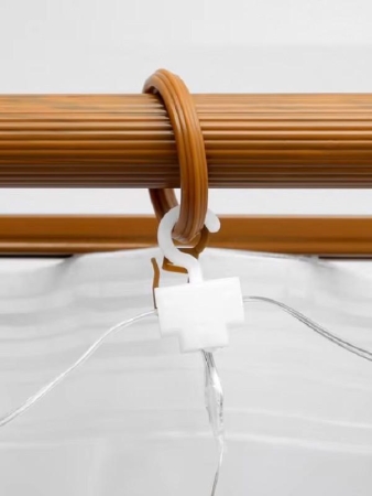 Гирлянда "Занавес" ICLLDM300W-C 300LED LED 3х3м 8режимов IP20 бел. SHLights 4690601054357