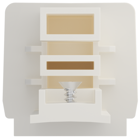 Аксессуар 96 568 ТС-3Ф-ЗГЛ-01-WH (заглушка) Innolux 96568