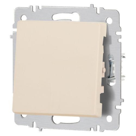 Переключатель перекрестный 1-кл. СП Accent 6-108-02 10А IP20 250В сл. кость Intro Б0063582