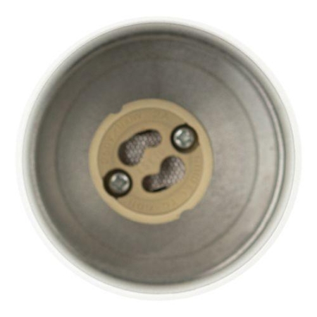 Светильник подвесной (подвес) PL33 WH/GD MR16 GU10 потолочный цилиндр бел. золото Эра Б0061381