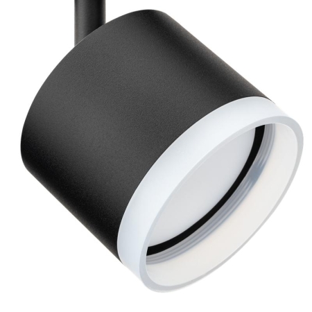Светильник трековый ARTLINE поворотный 85х85х70мм GX53 230В алюм./пластик. 4кв.м черн. Ritter 59862 0