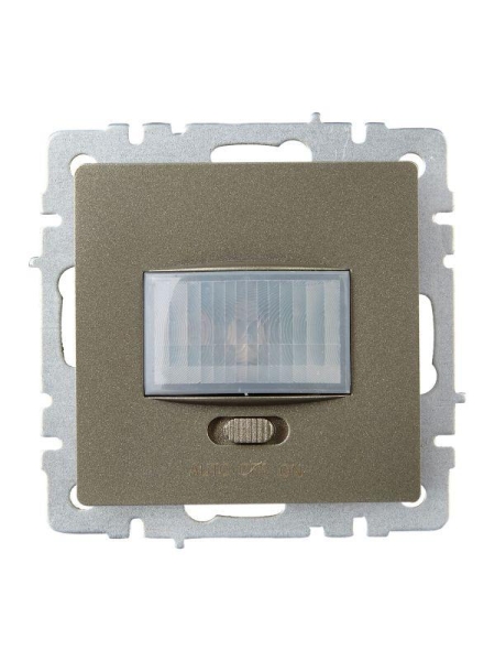 Датчик движения BRITE ДС10-1-БрШ механизм шампань IEK BR-MS10-N-150-05-K37