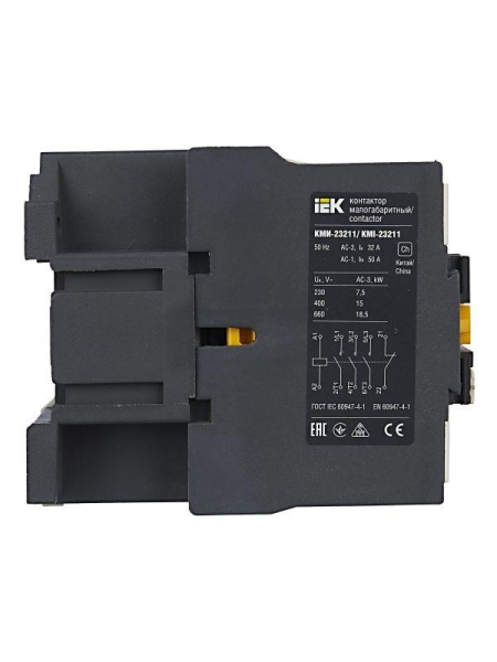 Контактор КМИ-23211 32А 230В/АС3 1НЗ KARAT IEK KKM21-032-230-01