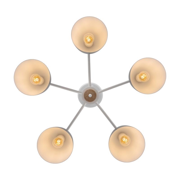 Светильник Delia 60Вт E27х5 IP20 потолочн. Freya FR5033CL-05W