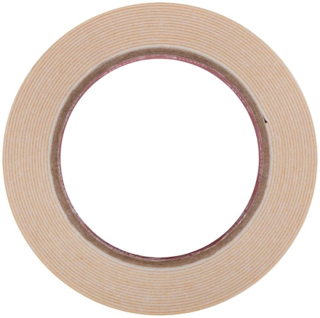 Лента монтажная клейкая на вспененной основе 25ммх5м черн. КУРС 11789