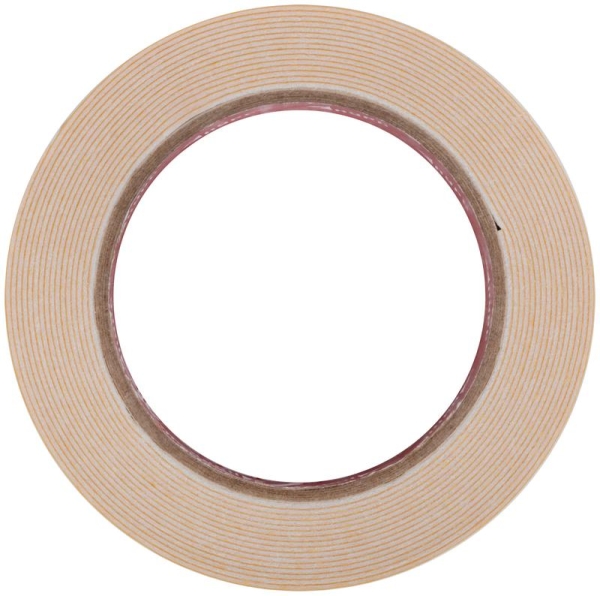 Лента монтажная клейкая на вспененной основе 25ммх5м черн. КУРС 11789