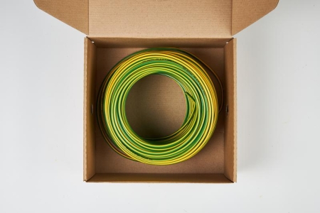 Провод H07V-K 1.5 GN/YE (коробка) (уп.100м) LAPP 3120000397