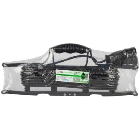 Удлинитель-шнур на рамке 1х10м без заземл. ПВС 2х0.75 GREEN LINE FR-6-10m Эра Б0065090