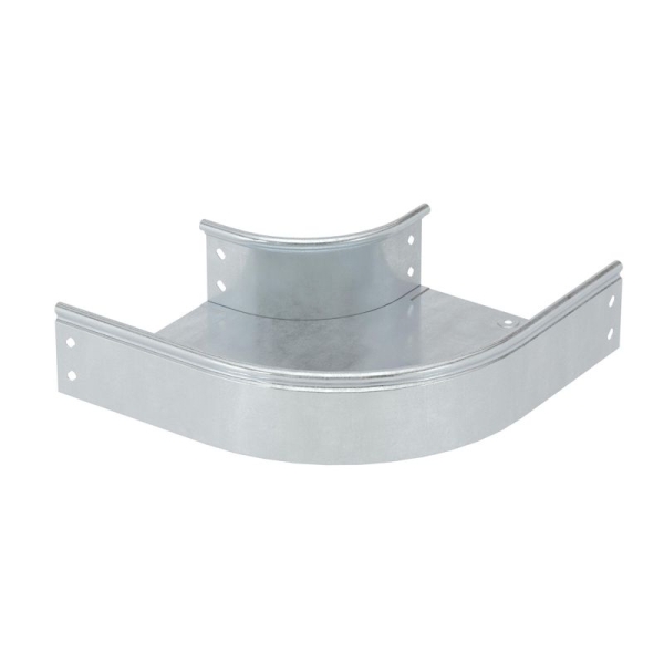 Угол для лотка горизонтальный 90град. 150х50 CPO 90 в компл. с крепежн. элемент. цинк-ламель DKC 36003KZL