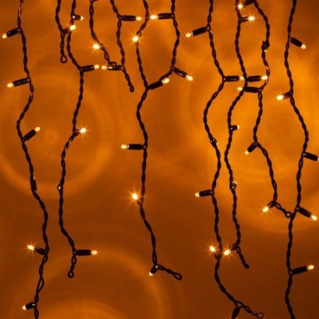 Гирлянда светодиодная "Бахрома" 2х1м 120LED желт. IP65 уличная ERAPS-BZ2 Эра Б0060546