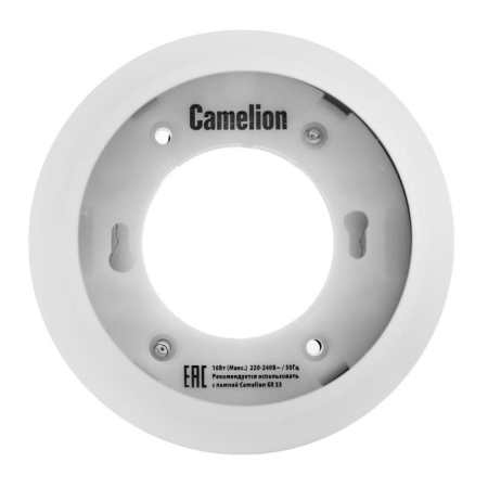 Светильник встраиваемый IP20 металлический под лампу GX53 LGX53-04 C02 Camelion 15400