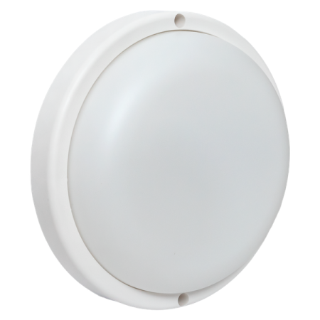 Светильник светодиодный ЖКХ ДПО-1400 18Вт 6500К IP65 круг с микроволнов. датчиком движения LUMA EKF BKL-1400DM-R-18-6500