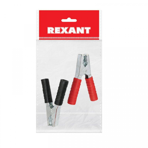 Зажим "крокодил" 250А 150мм (уп.2шт) Rexant 16-0020-9