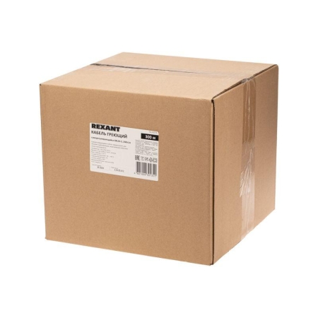 Кабель греющий (нагрев.) саморег. SRL24-2 неэкранированный 24Вт/м 0.9кв.мм/70м 300м Rexant 51-0276