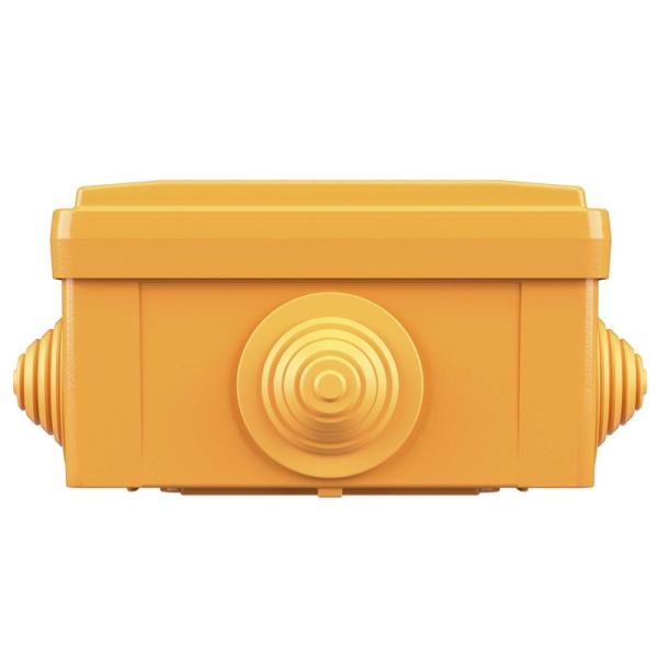 Коробка ответвительная FS 100х100х50мм IP55 5п 450В 20А 10кв.мм с кабельными вводами и клеммниками пластик. DKC FSB11510