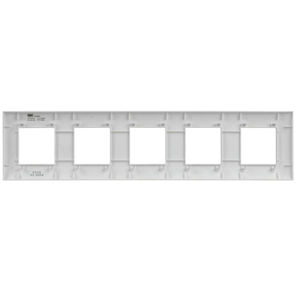 Рамка 5-м SKANDY SK-F05W арктич. бел. IEK SK-M52-K01
