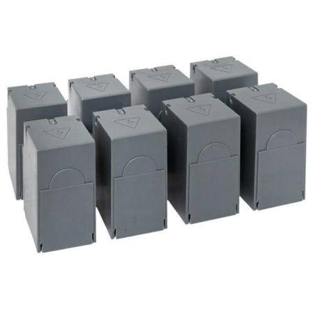 Комплект клеммных крышек (короткие) для рубильников TwinBlock 315-400А (уп.8шт) EKF tb-cvrshort-8-315-400