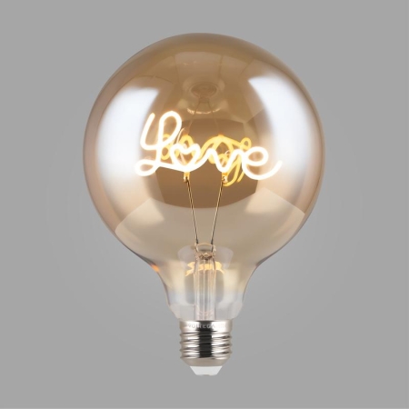 Лампа светодиодная филаментная Loft 271 G125 4Вт 2700К E27 Voltega 8522