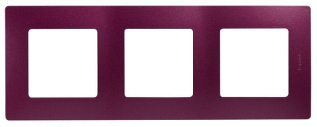 Рамка 3-м Etika сливовый IEK 672563