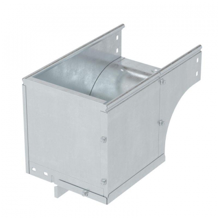 Угол для лотка вертикальный внешний правый 90град. 100х80 CDSD 90 в компл. с крепежн. элемент. гор. оцинк. DKC 37002KHDZ