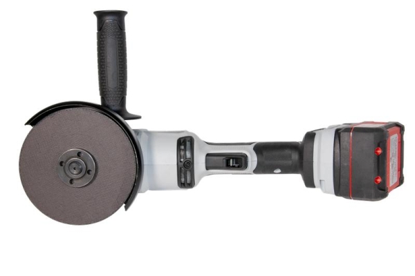 Машина шлифовальная угловая аккумуляторная бесщеточная УШМ-125/36ВМЭ 125мм АПИ 36В 2 АКБ 2.0А.ч ЗУ ИНТЕРСКОЛ 956.2.2.70