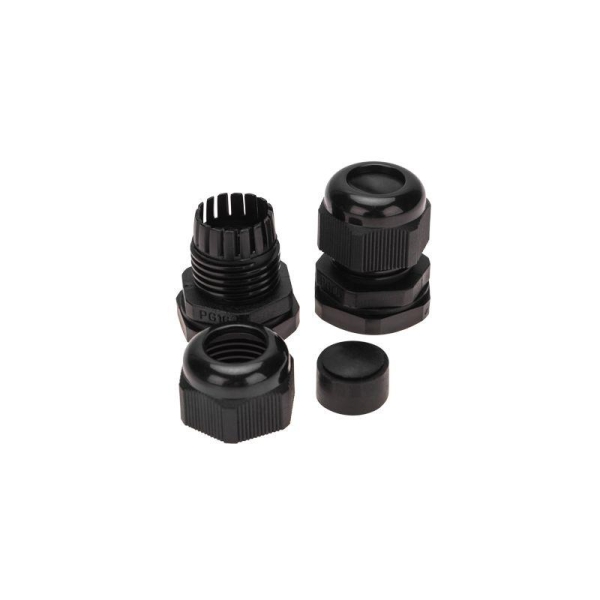 Ввод кабельный PG-16 (10-14мм) черн. Rexant 07-8016-1