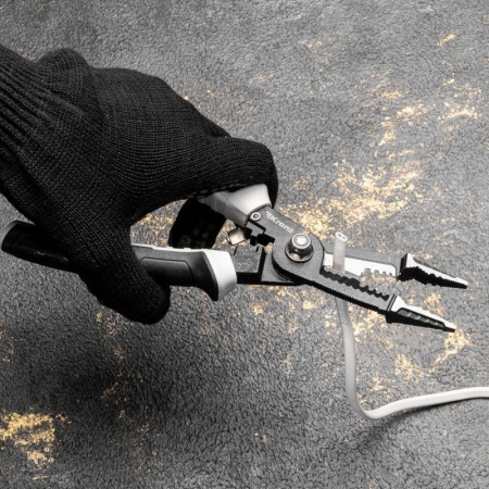 Плоскогубцы профессиональные многофункциональные 200мм Kranz KR-12-4655-5