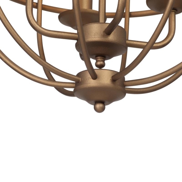 Люстра 4xE27 макс. 40Вт Vitaluce V4082-8/4