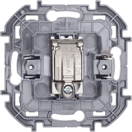 Розетка телевизионная проходная TV Inspiria 14дБ 5-862мГц механизм бел. IEK 673860