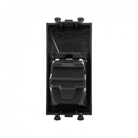 Розетка HDMI 1мод. Avanti "Черный квадрат" тип А-А модульная DKC 4402251