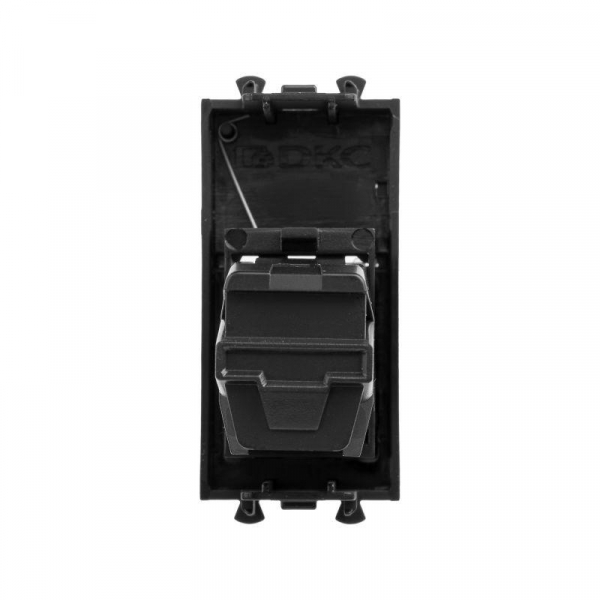 Розетка HDMI 1мод. Avanti "Черный квадрат" тип А-А модульная DKC 4402251