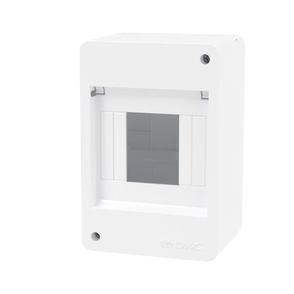 Щиток настенный 4мод. без дверцы бел. DKC F04W0W0