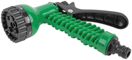 Набор поливочный (шланг растягивающийся 7.5-22.5м и пистолет для полива 7 режимов ) FIT 77290